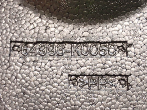 TOYOTA YARIS CROSS wkład styropian wypełnienie bagażnika 64993-K0050 - IGŁA