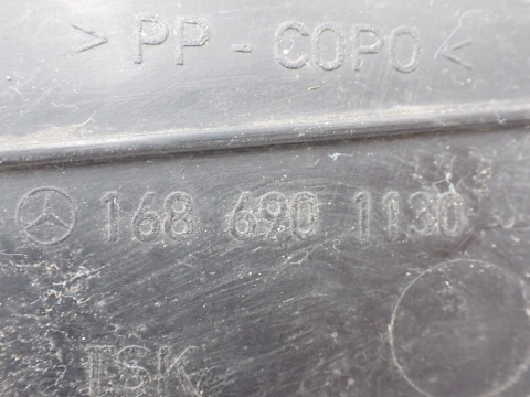 MERCEDES A-KLASA W168 OSŁONA LEWA ZAŚLEPKA DEKIELEK NADKOLA 1686901130 OE