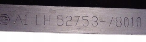 LEXUS NX 450 h+ LISTWA ZDERZAKA TYLNEGO LEWA 52753-78010 - JAK NOWA