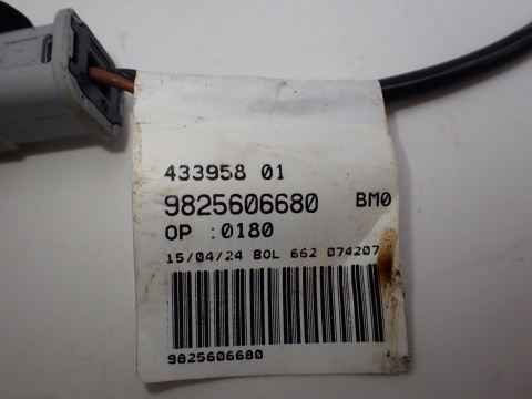 BERLINGO RIFTER COMBO PROACE przewód kabel czujnika ABS lewy przód JAK NOWY OE EU 9825606680