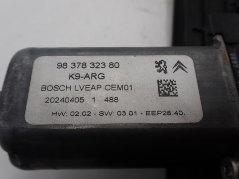 BERLINGO PARTNER COMBO PROACE DOBLO podnośnik mechanizm szyby lewy tył