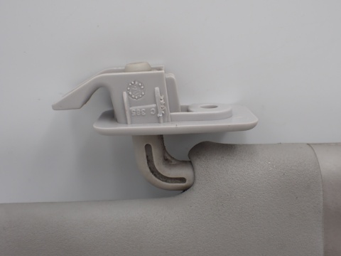 FIAT PANDA 2 OSŁONA SŁONECZNA PRZECIWSŁONECZNA DASZEK LEWY ZACZEP nie opada